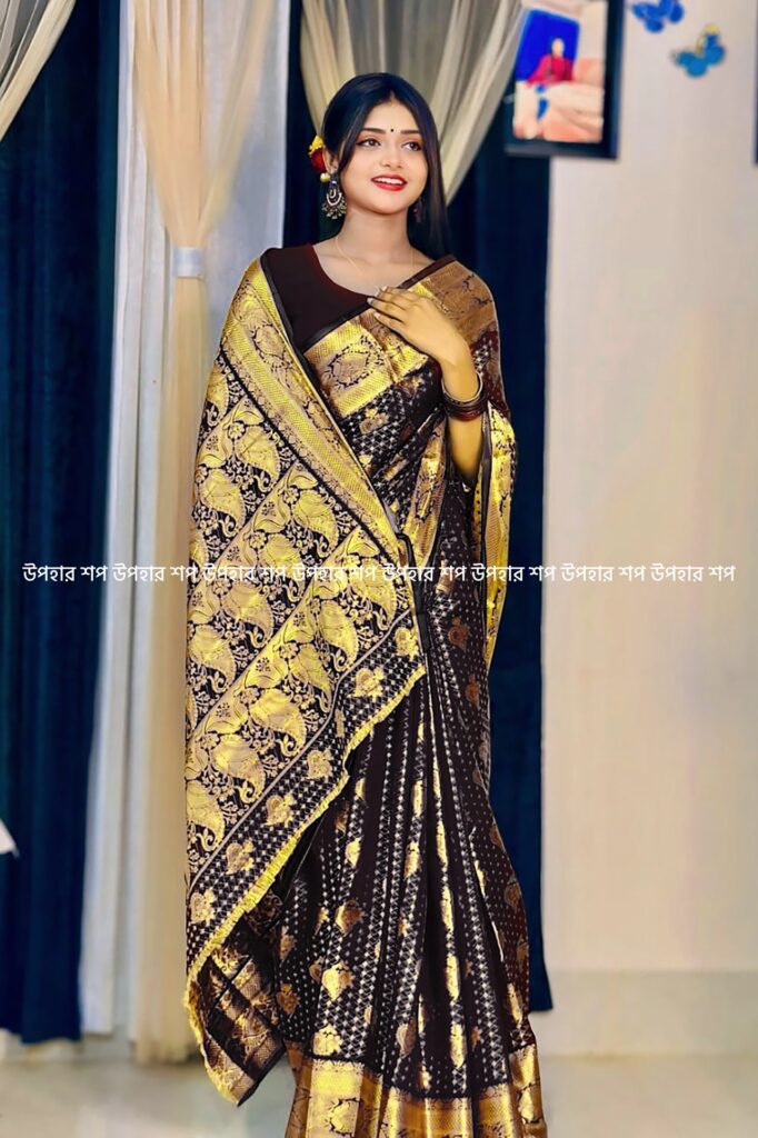 কাতান বৃষ্টি ফোটা (কালো)