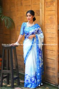 টপেটর সিল্ক গোলাপ ফুল (নীল)