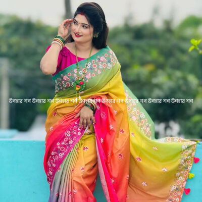 নতুন রংধুনু টপেটর সিল্ক