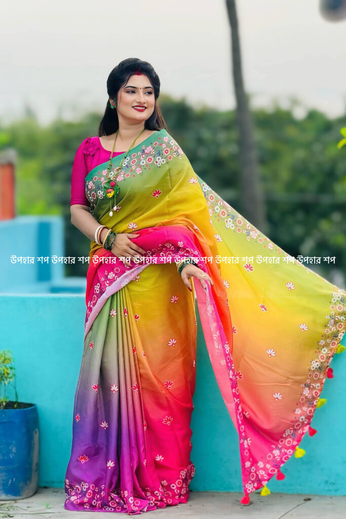 প্রিয়তমা কম্বো – প্রিমিয়াম টপেটর সিল্ক শাড়ির কালেকশন