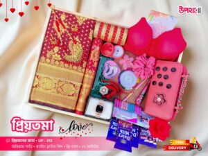 প্রিয়তমা কম্বো – প্রিমিয়াম কাতান শাড়ির কালেকশন