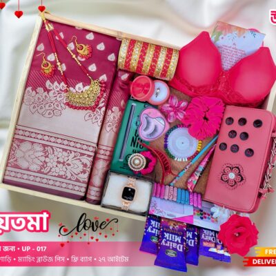 প্রিয়তমা কম্বো – প্রিমিয়াম লতাপাতা কাতান শাড়ির কালেকশন