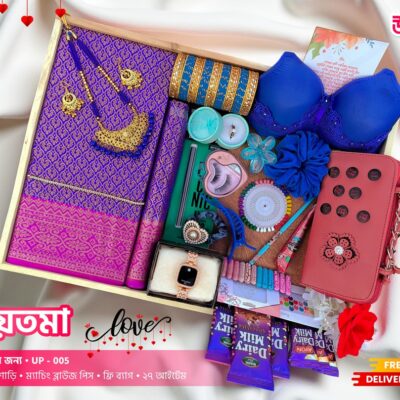 প্রিয়তমা কম্বো – প্রিমিয়াম কাঞ্জি কাতান শাড়ির কালেকশন