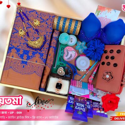 প্রিয়তমা কম্বো – প্রিমিয়াম কাঞ্চিভরম কাতান শাড়ির কালেকশন